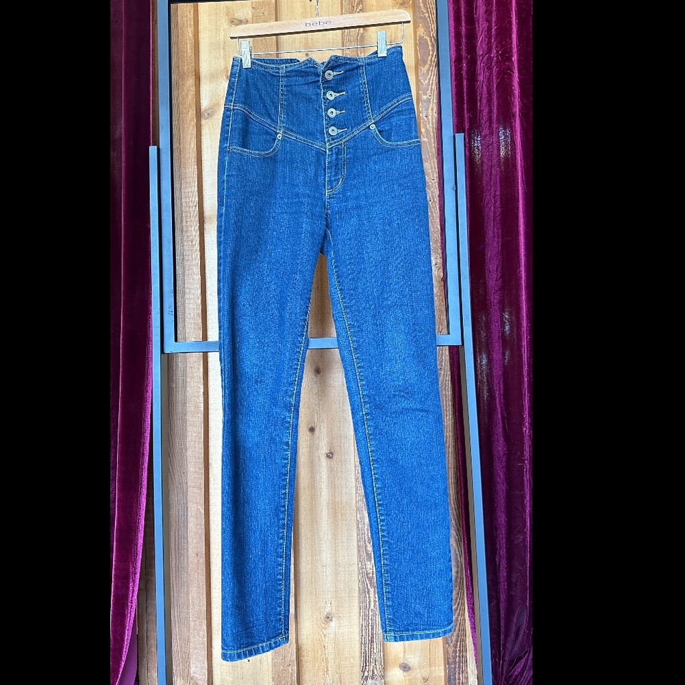 Miss Rockwell De Vil by Kustomville high waisted Jean